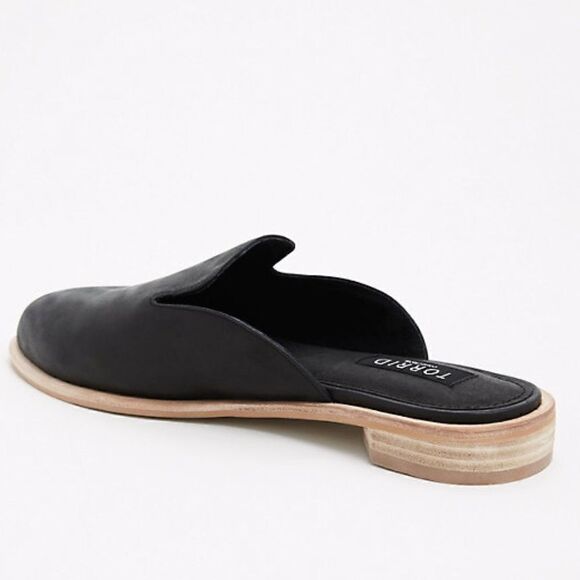 Torrid Collection Black leather mules slides - Picture 8 of 8